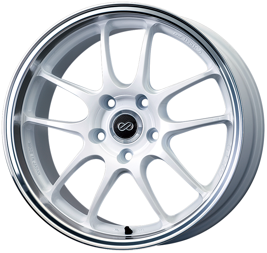 ENKEI PERFORMANCELINE PF01SS 17X9J 114.3X5 48 PEARL MACHINED WHITE ENKEI-01321