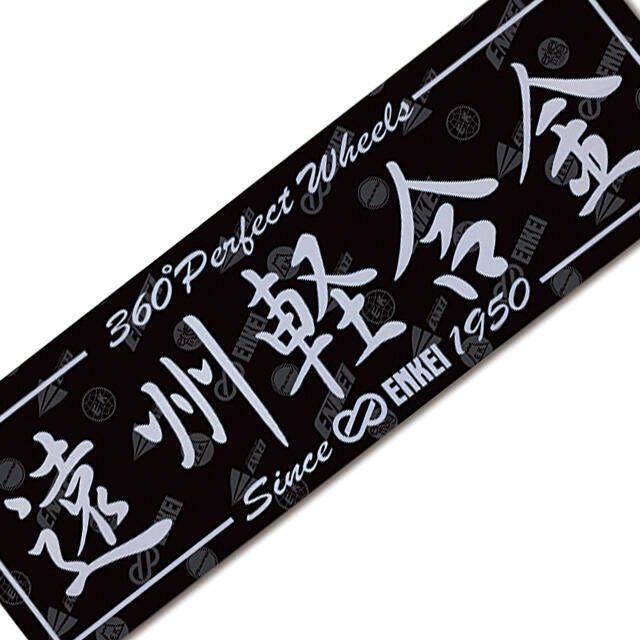 ENKEI TEAM ENKEI STICKER BLACK ST-EKG-1-B 