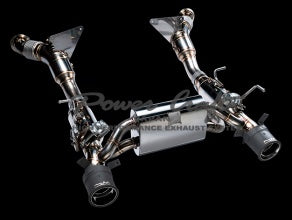 POWER CRAFT HYBRID EXHAUST MUFFLER SYSTEM FOR FERRARI F8 TRIBUTE P-FE1140101-SE