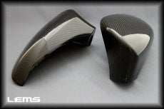 LEMS DRY CARBON DOOR MIRROR GENUINE REPLACEMENT MODEL LEFT AND RIGHT SET FOR LEXUS GSF L624-L365