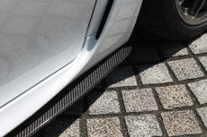 LEMS DRY CARBON SIDE SPLITTER SET (LEFT AND RIGHT) CLEAR PAINT FOR LEXUS GSF L638-2