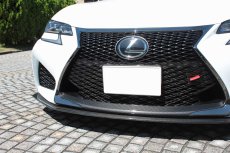 LEMS DRY CARBON FRONT SPOILER VERSION2 CLEAR PAINT FOR LEXUS GSF L637-2