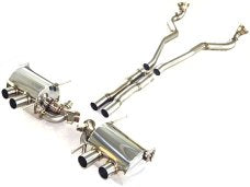 KREISSIEG F1 SOUND VALVETRONIC EXHAUST SYSTEM STAINLESS STEEL FLOATING CURL TAIL SANDBLASTED KSG LOGO MARK FOR FERRARI F12 BERLINETTA F12-01-STAINLESS-BERLINETTA