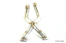 KREISSIEG F1 SOUND VALVETRONIC EXHAUST SYSTEM STAINLESS STEEL FLOATING CURL TAIL SANDBLASTED KSG LOGO MARK FOR FERRARI 599  F599-01-STAINLESS