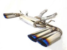 KREISSIEG CAT-BACK F1 SOUND VALVETRONIC EXHAUST SYSTEM STAINLESS STEEL FLOATING CURL TAIL SANDBLASTED KSG LOGO MARK TURBO MODEL FOR PORSCHE 958 CAYENNE TURBO  958-01-STAINLESS-TURBO