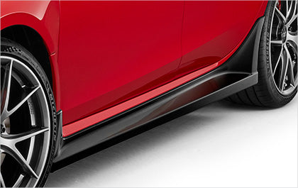 MUGEN SIDE GARNISH BERLINA BLACK FOR HONDA CIVIC TYPE R FL5 75300-XNRC-K0S0-BG