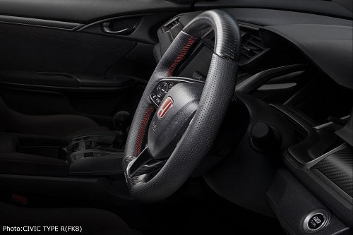 MUGEN SPORTS STEERING WHEEL RED FOR HONDA CIVIC FK7 HATCHBACK FC1 SEDAN 78501-XNCF-K1S0-R