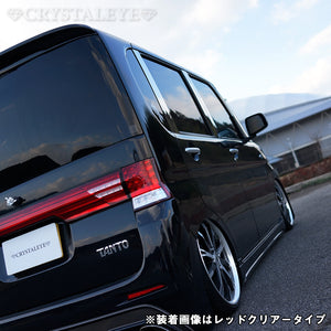 CRYSTAL EYE FIBER FULL LED TAIL V3 RED CLEAR FOR DAIHATSU TANTO CUSTOM L375S L385S J178-RC