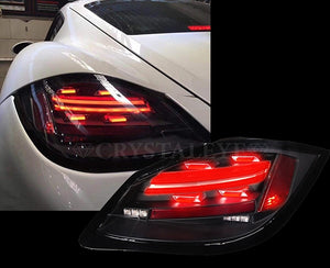 CRYSTAL EYE 718 STYLE LED TAIL (RED BAR TYPE) AUTO JEWELRY FOR PORSCHE 987 BOXSTER CAYMAN KOUKI S279BR