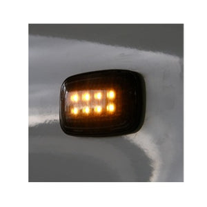 CRYSTAL EYE CRYSTAL LED SIDE MARKER, BLACK TYPE FOR TOYOTA CELICA ST180 185 D020BK
