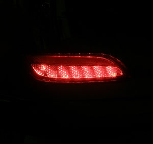 CRYSTAL EYE REAR BUMPER LED REFLECTOR, RED TYPE FOR TOYOTA HARRIER 30  K011RR