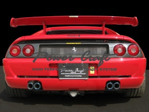 POWER CRAFT HYBRID EXHAUST MUFFLER SYSTEM WITH BLACK TAIL FOR FERRARI 355 P-FE360102-BKT