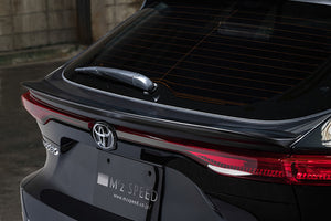 M'Z SPEED REAR GATE SPOILER ABS PRECIOUS BLACK PEARL FOR TOYOTA HARRIER MXUA80 AXUH80 2294-5110-219
