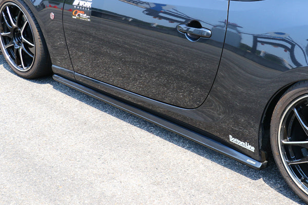 CHARGE SPEED SIDE SKIRT BOTTOM LINE TYPE-1 CARBON FOR TOYOTA 86 ZN6 KOUKI CAHRGESPEED-00055