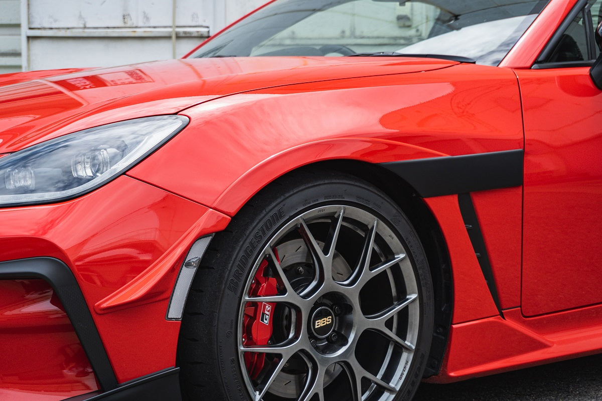 SARD GT1 FRONT FENDER CANARD SET UNPAINTED FOR TOYOTA GR86 ZN8 81113