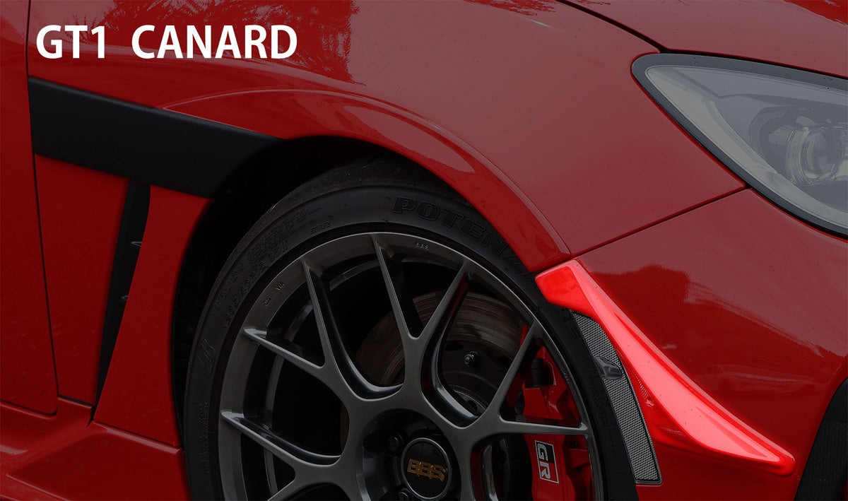 SARD GT1 CANARD CRYSTAL WHITE PEARL FOR TOYOTA GR86 ZN8 81110