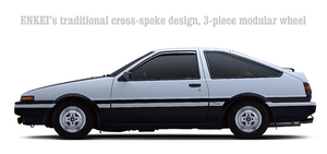 ENKEI WPS APACHE2 HERITAGE 13X7J 114.3X4 -6 SILVER ENKEI-01722