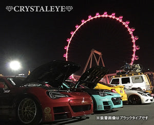 CRYSTAL EYE LED LIGHT BAR HEADLIGHT V2 EARLY MODEL GENUINE HID VEHICLES BLACK FOR TOYOTA 86 ZENKI HID CAR SUBARU BRZ ZENKI HID CAR J003