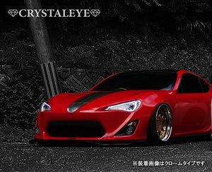 CRYSTAL EYE LED LIGHT BAR HEADLIGHT V3 FOR HALOGEN VEHICLES WITH FLOWING TURN SIGNALS BLACK (BK) FOR TOYOTA 86 SUBARU BRZ WITH HALOGEN HEADLIGHTS J164-BK