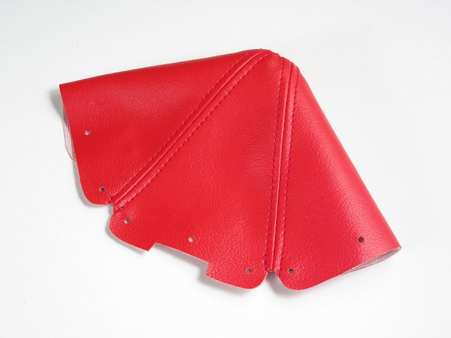 ZOOM ENGINEERING EUNOS NA ROASTER MANUAL CAR SHIFT BOOTS SYNTHETIC LEATHER ITALIAN RED COLOR ITALIAN RED STITCH FOR MAZDA MX-5 MIATA 8742