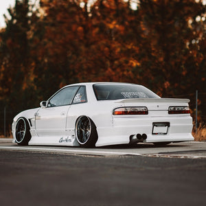 78WORKS CRYSTAL TAIL LAMP RED CLEAR FOR NISSAN S13 SILVIA KS QS JS J258RC