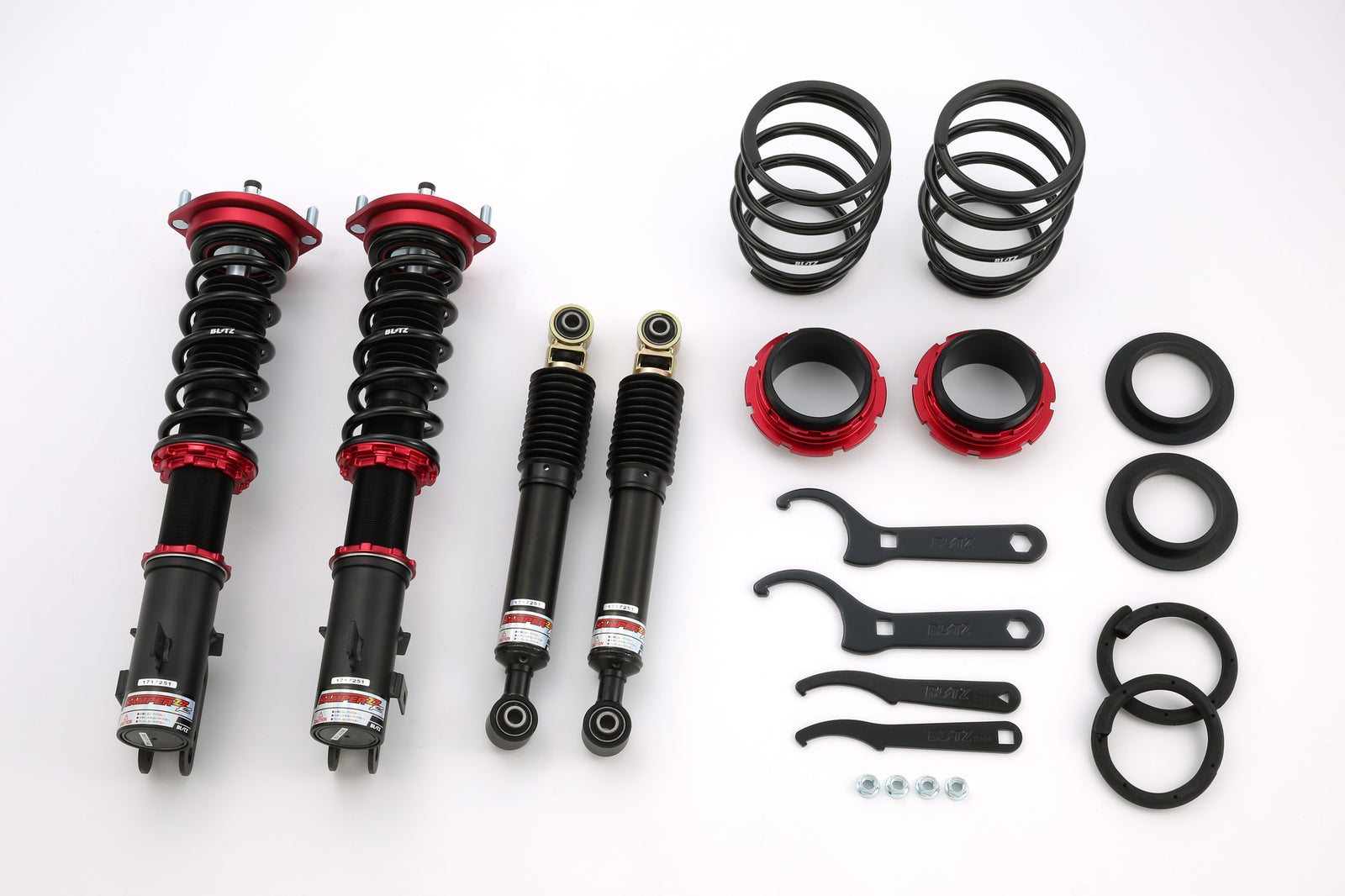 BLITZ ZZ-R COILOVER SUSPENSION SET FOR MITSUBISHI EK WAGON B11W 3B20 (TURBO NA) 92313
