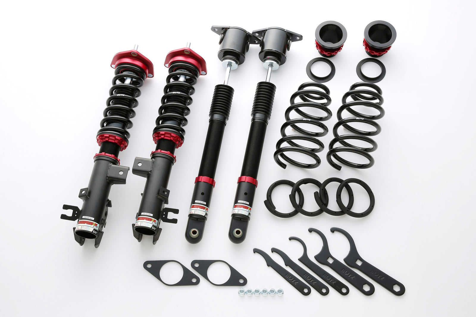 BLITZ ZZ-R COILOVER SUSPENSION SET FOR MAZDA AXELA SPORTS BMLFS S5-DPTS 92319