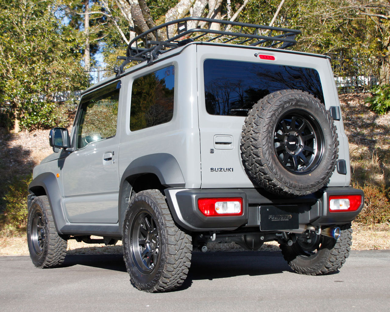 FUJITSUBO A-RM (TITANIUM MODEL) EXHAUST FOR SUZUKI JIMNY SIERRA JB74W 250-81965