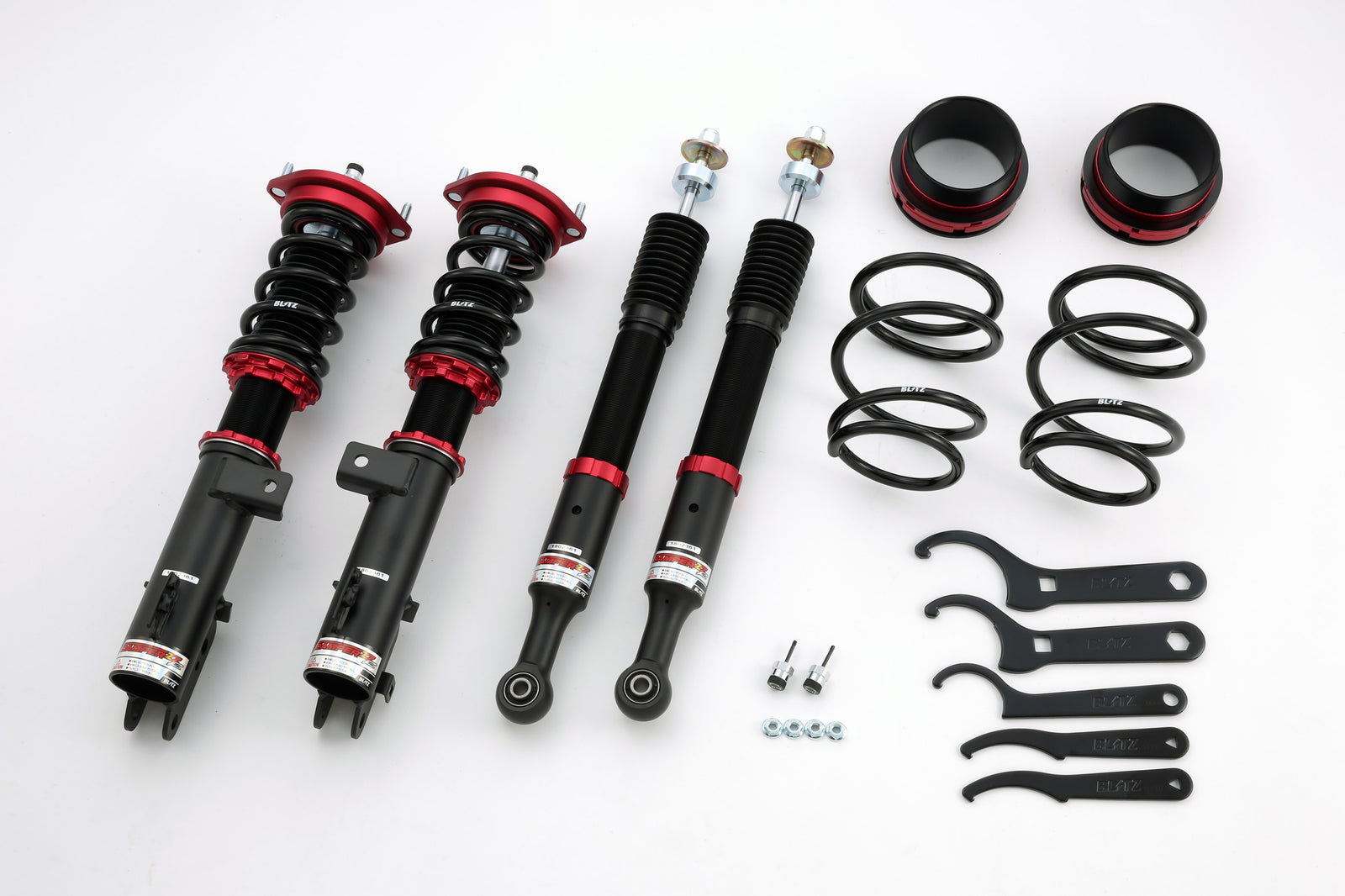 BLITZ ZZ-R COILOVER SUSPENSION SET FOR DAIHATSU MOVE CUSTOM LA160S KF-VE KF-DET 92333