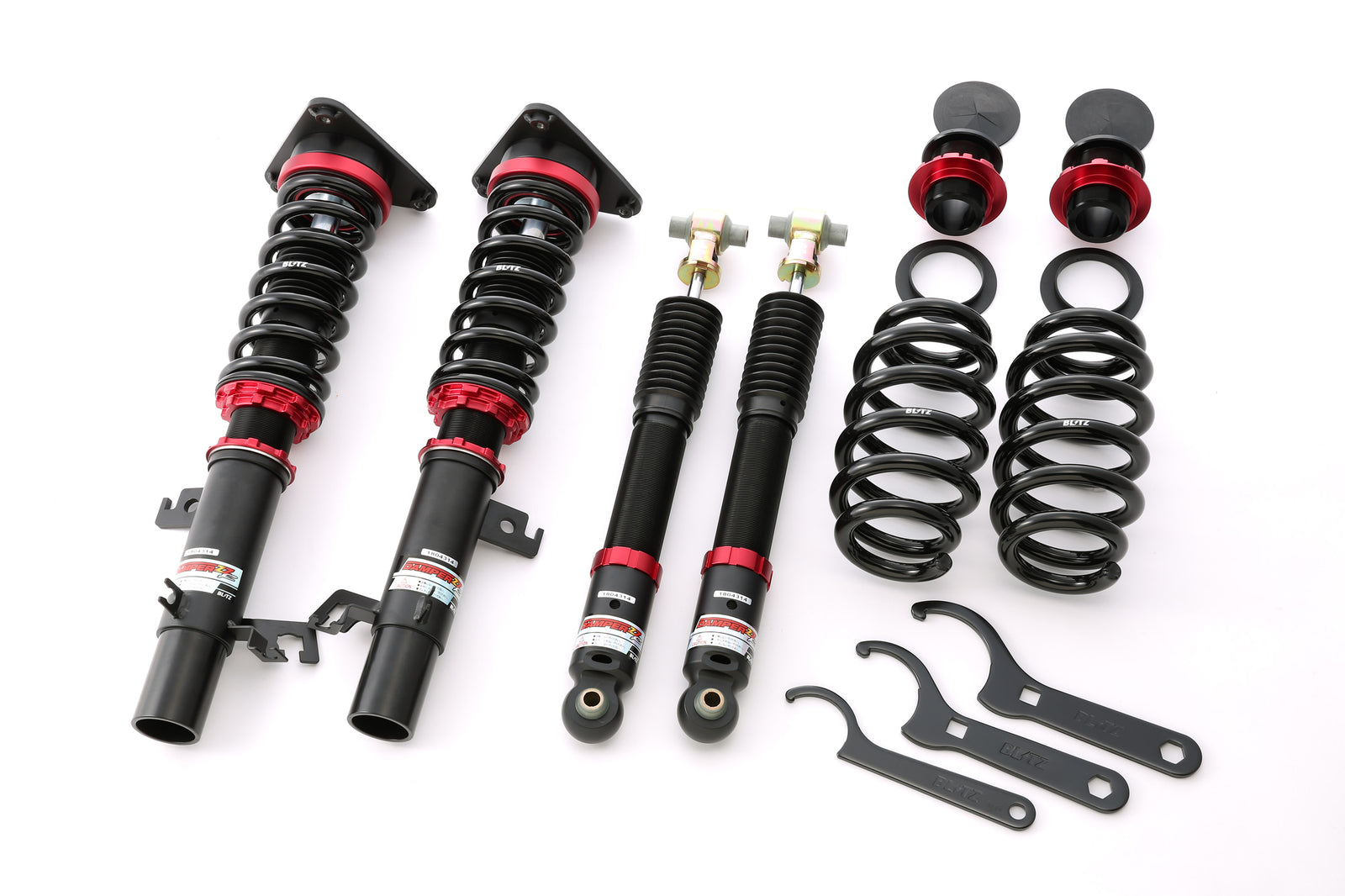 BLITZ HEIGHT ADJUSTABLE SUSPENSION KIT DAMPER ZZ-R FOR NISSAN X TRAIL T32 NT32 MR20DD 92335