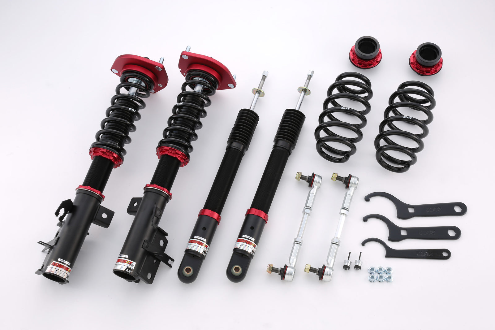 BLITZ ZZ-R COILOVER SUSPENSION SET FOR NISSAN SERENA NC25 CNC25 MR20DE 92354