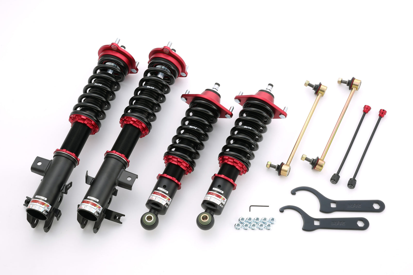BLITZ ZZ-R COILOVER SUSPENSION SET FOR HONDA JADE HYBRID FR4 LEB-H1 92357