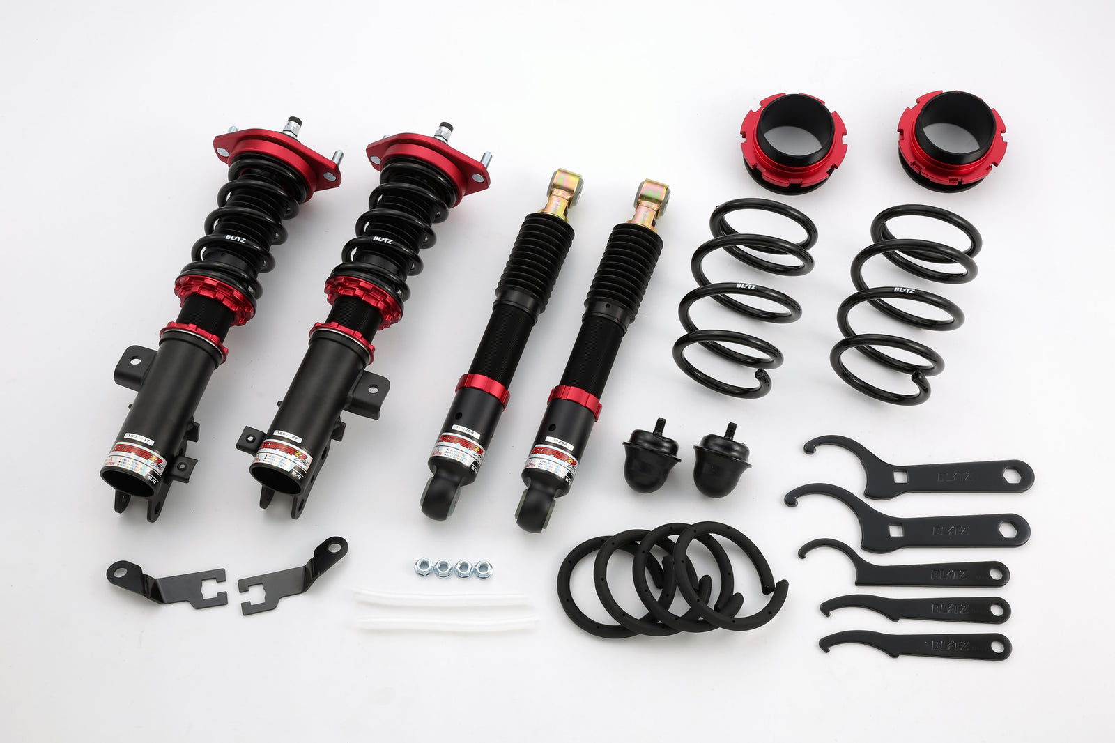 BLITZ ZZ-R COILOVER SUSPENSION SET FOR NISSAN NV100 CLIPPER RIO DR64W K6A(TURBO) 92358