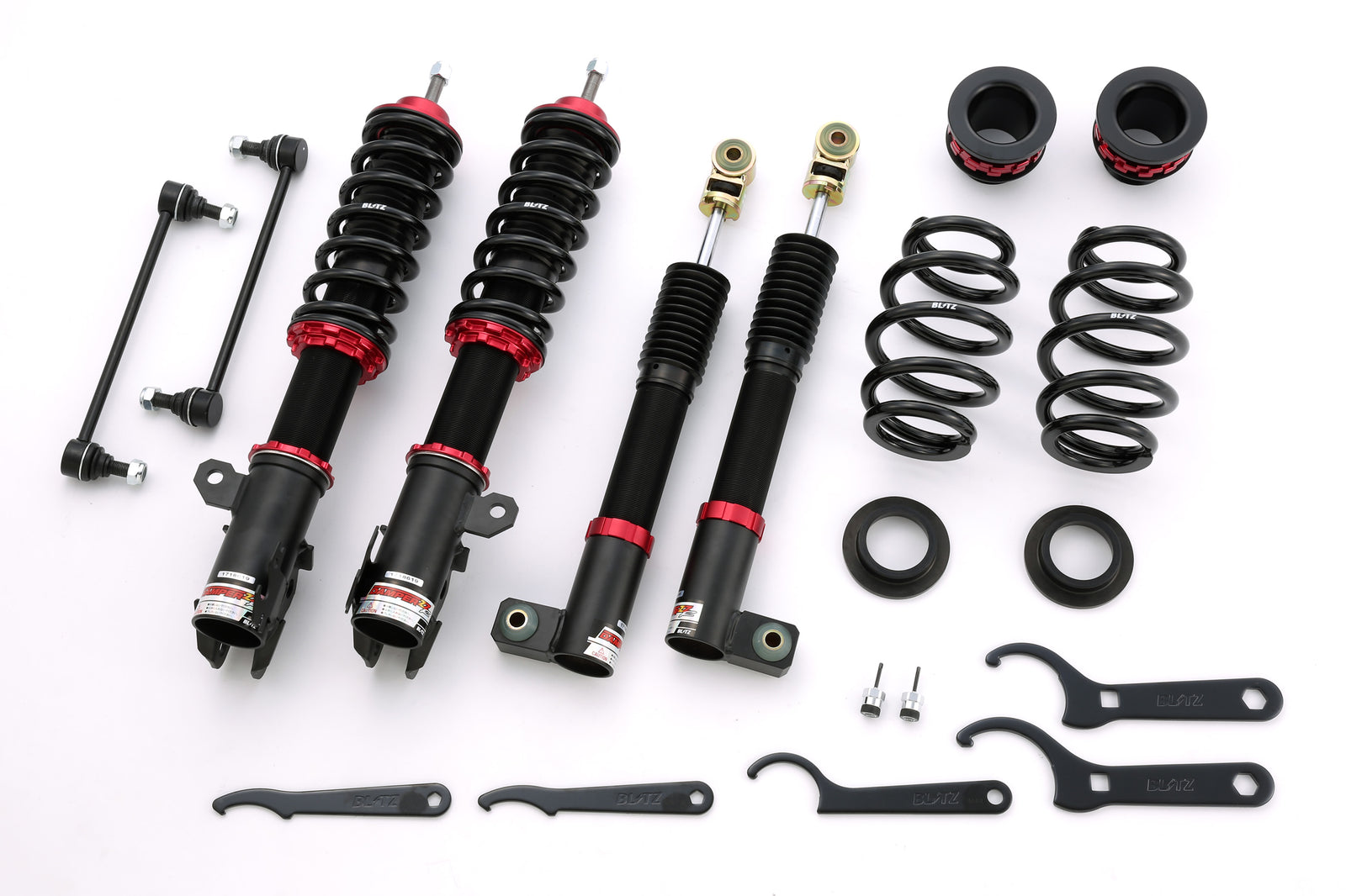 BLITZ ZZ-R COILOVER SUSPENSION SET FOR TOYOTA PROBOX HYBRID NHP160V 1NZ-1LM 92375