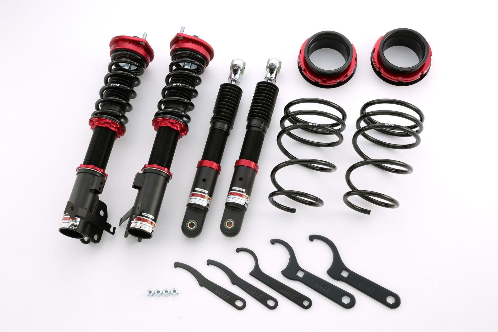 BLITZ ZZ-R COILOVER SUSPENSION SET FOR DAIHATSU MIRA L700V L700S EF-VE EF-DET 92432