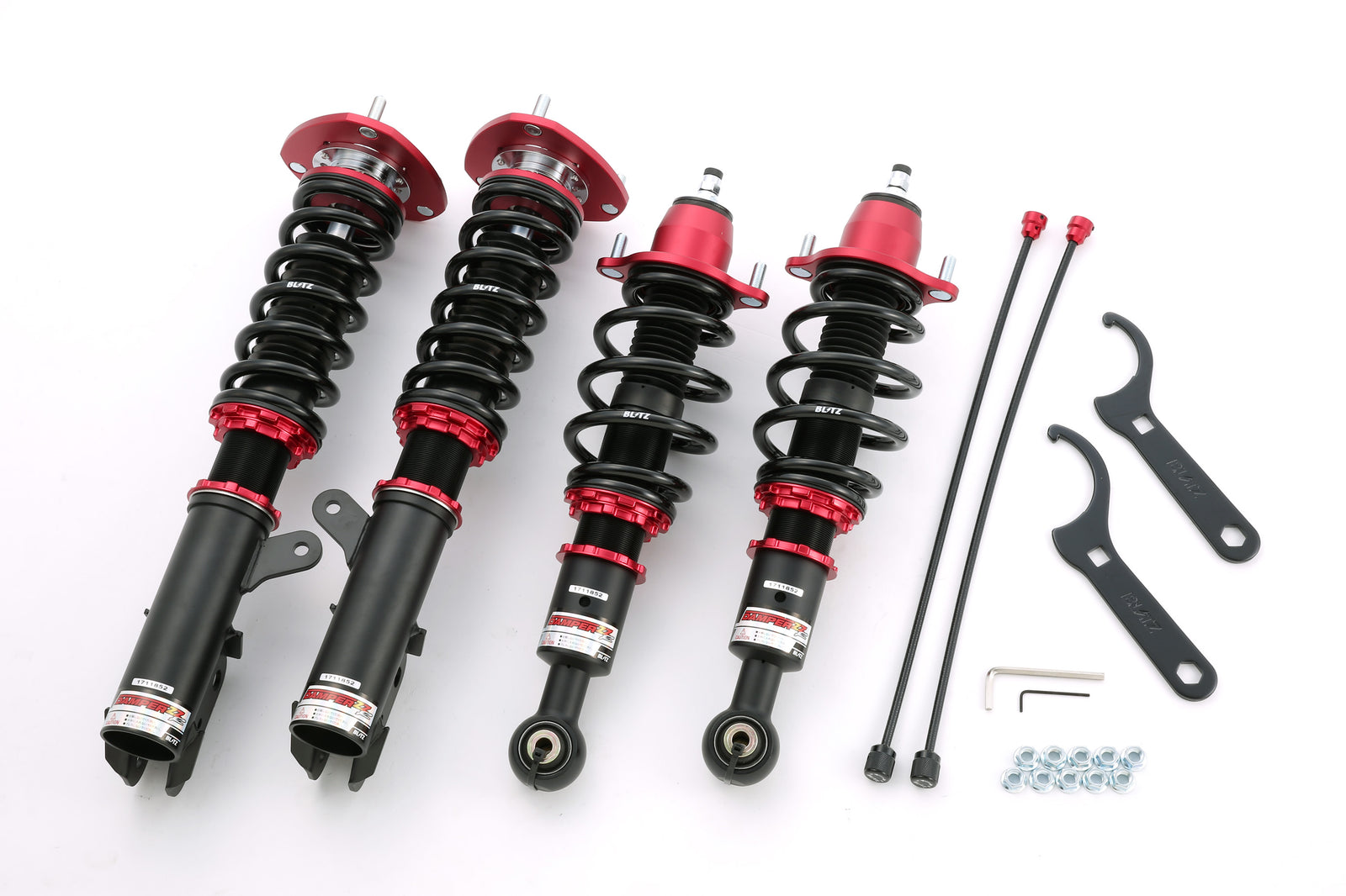 BLITZ ZZ-R COILOVER SUSPENSION SET FOR MITSUBISHI GALANT FORTIS CX4A 4B11 92434