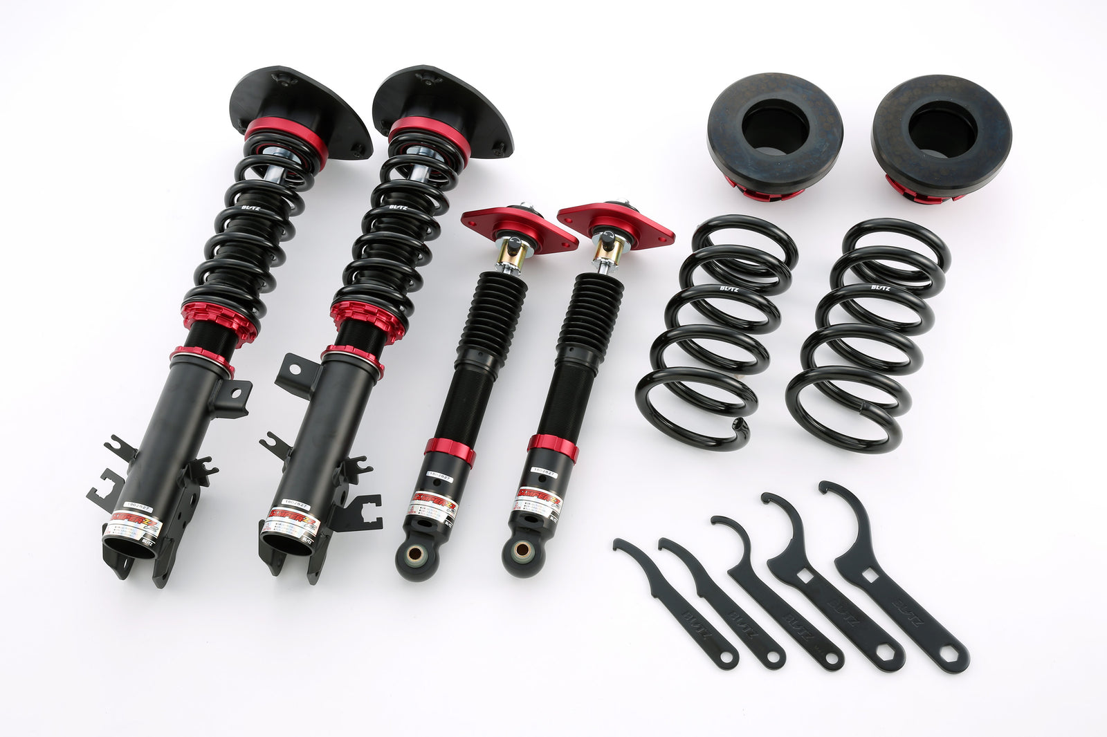 BLITZ ZZ-R COILOVER SUSPENSION SET FOR NISSAN ELGRAND TNE52 PNE52 QR25DE VQ35DE 92437
