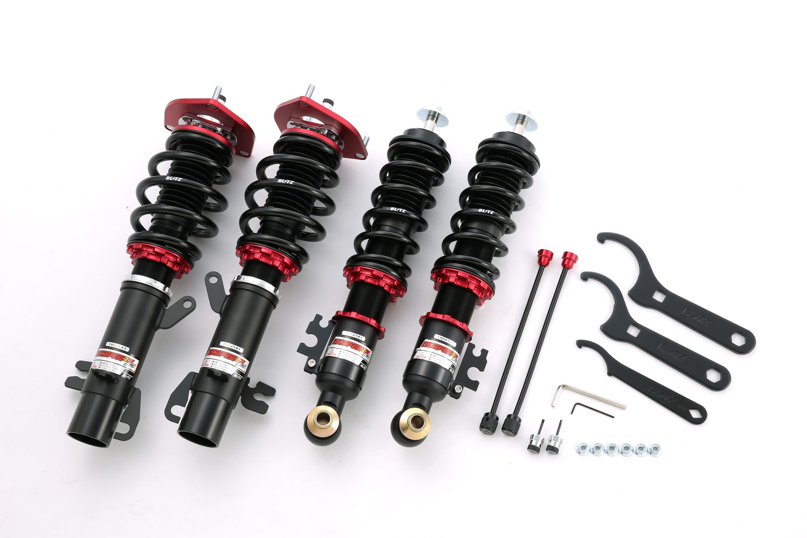 BLITZ ZZ-R COILOVER SUSPENSION SET FOR BMW MINI COOPER S ROADSTER (R59) ABA-SYJCW CBA-SYJCWR N18B16A 92447