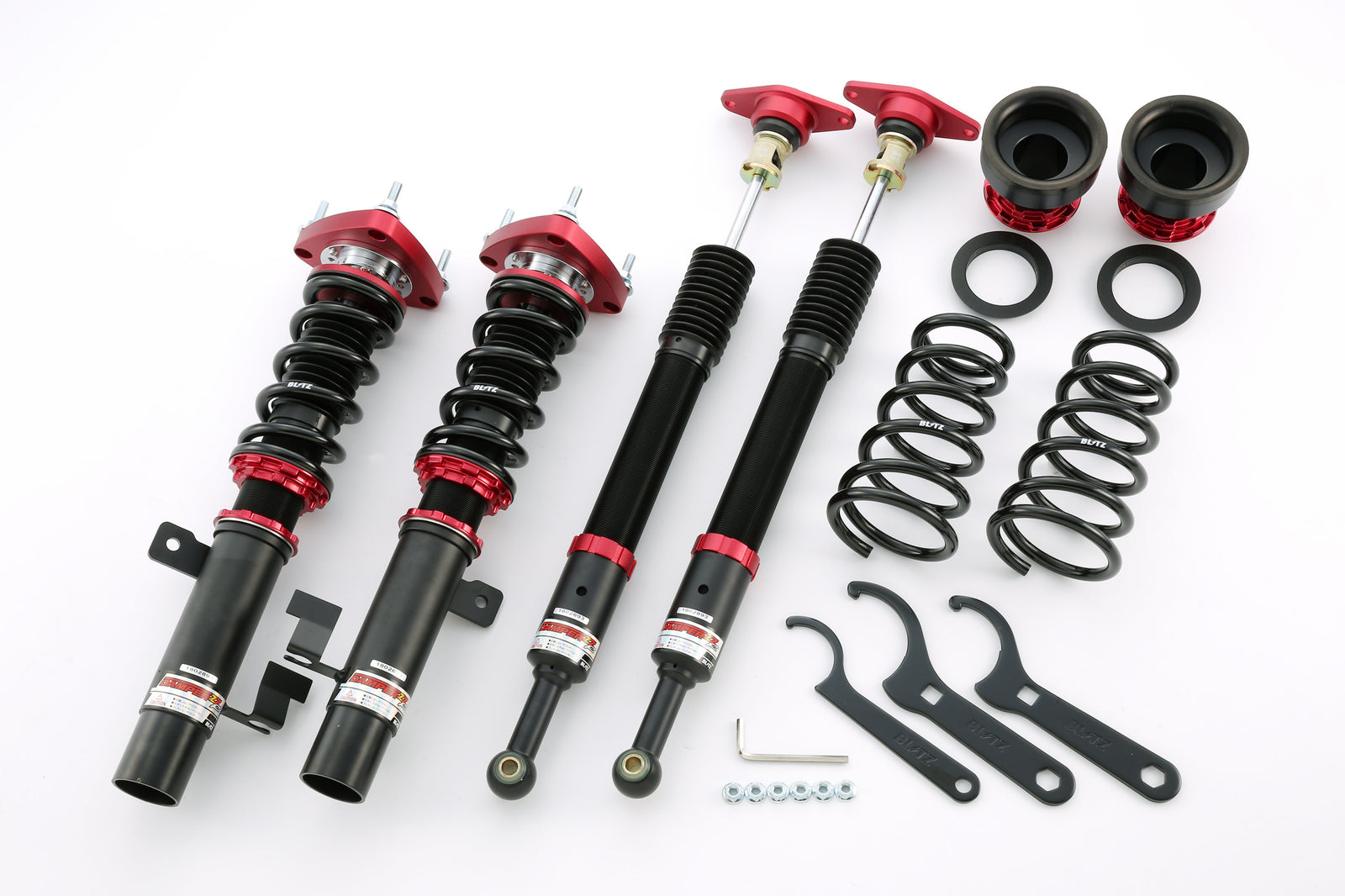 BLITZ ZZ-R COILOVER SUSPENSION SET FOR MAZDA AXELA SEDAN BM2FP SH-VPTR 92319
