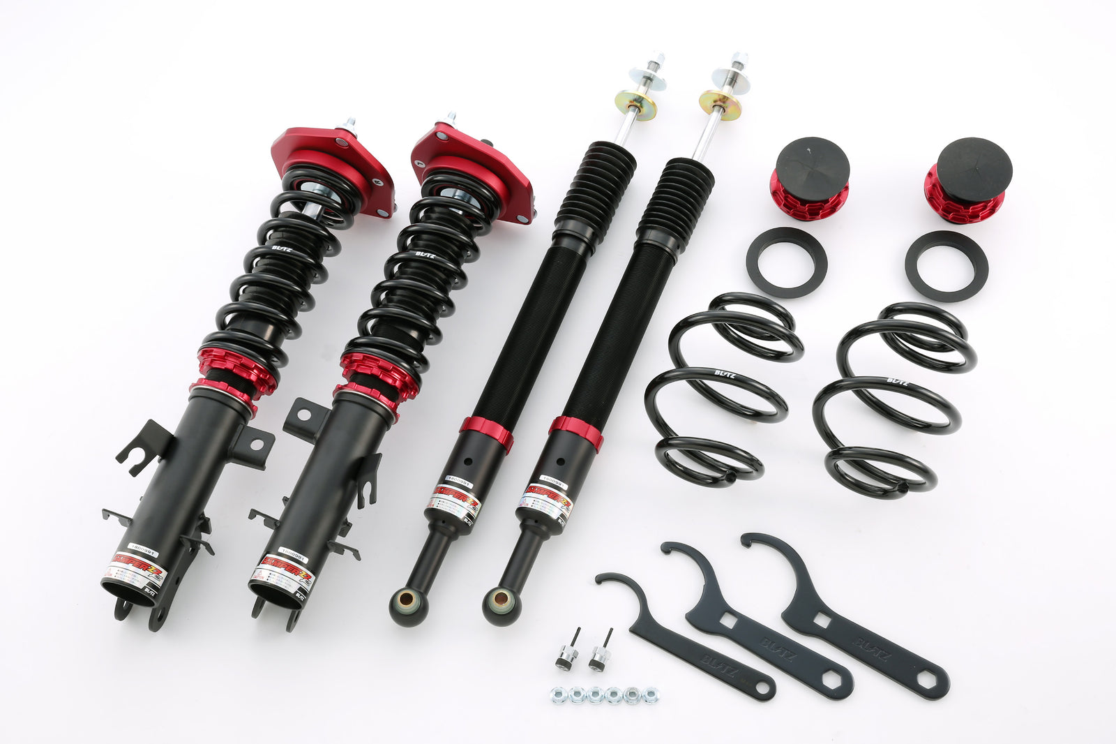 BLITZ ZZ-R COILOVER SUSPENSION SET FOR NISSAN LEAF NISMO ZE1 EM57 92462