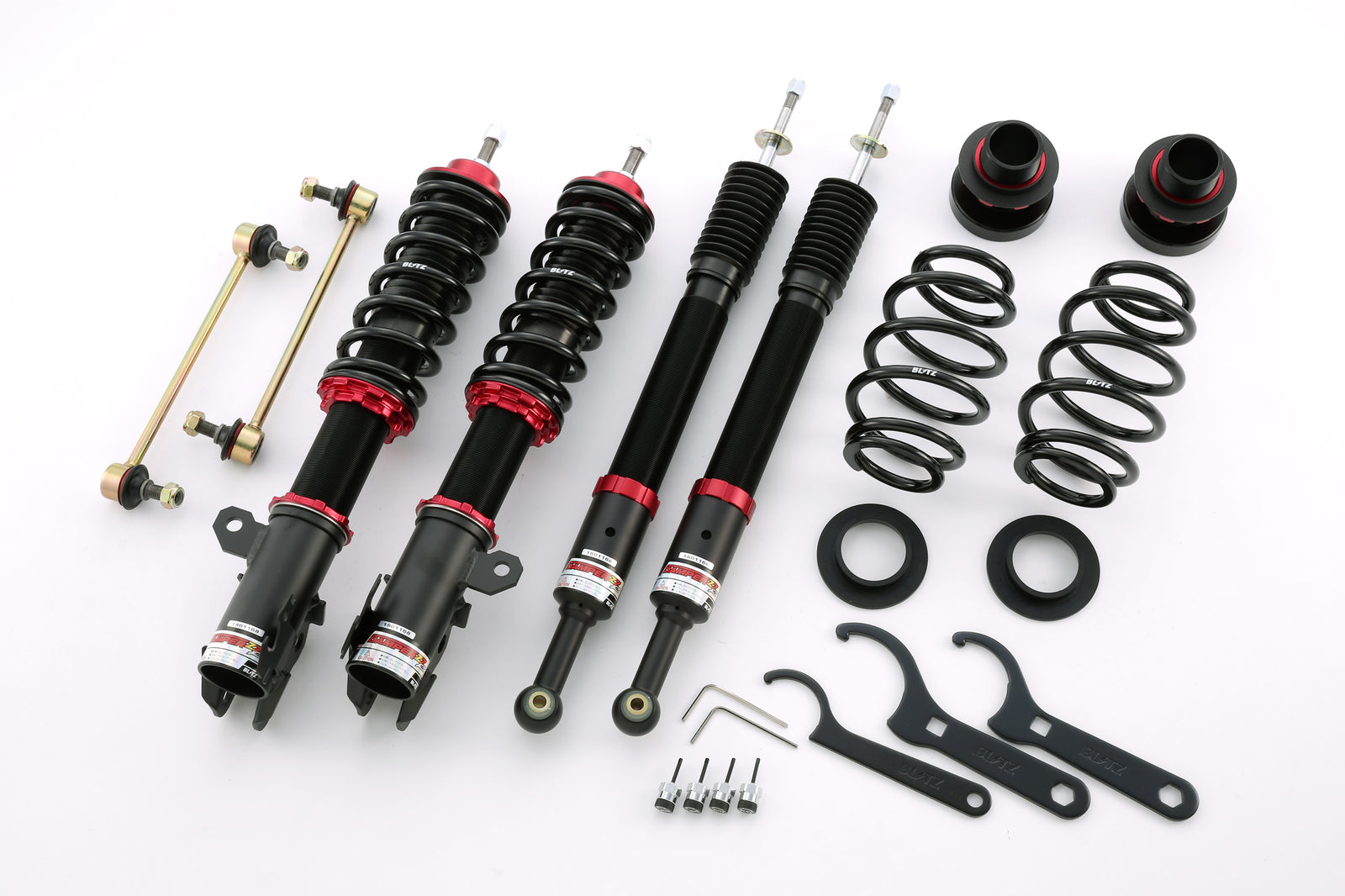 BLITZ ZZ-R COILOVER SUSPENSION SET FOR SUBARU TREZIA NSP120X NCP120X 1NR-FE 1NZ-FE 92475