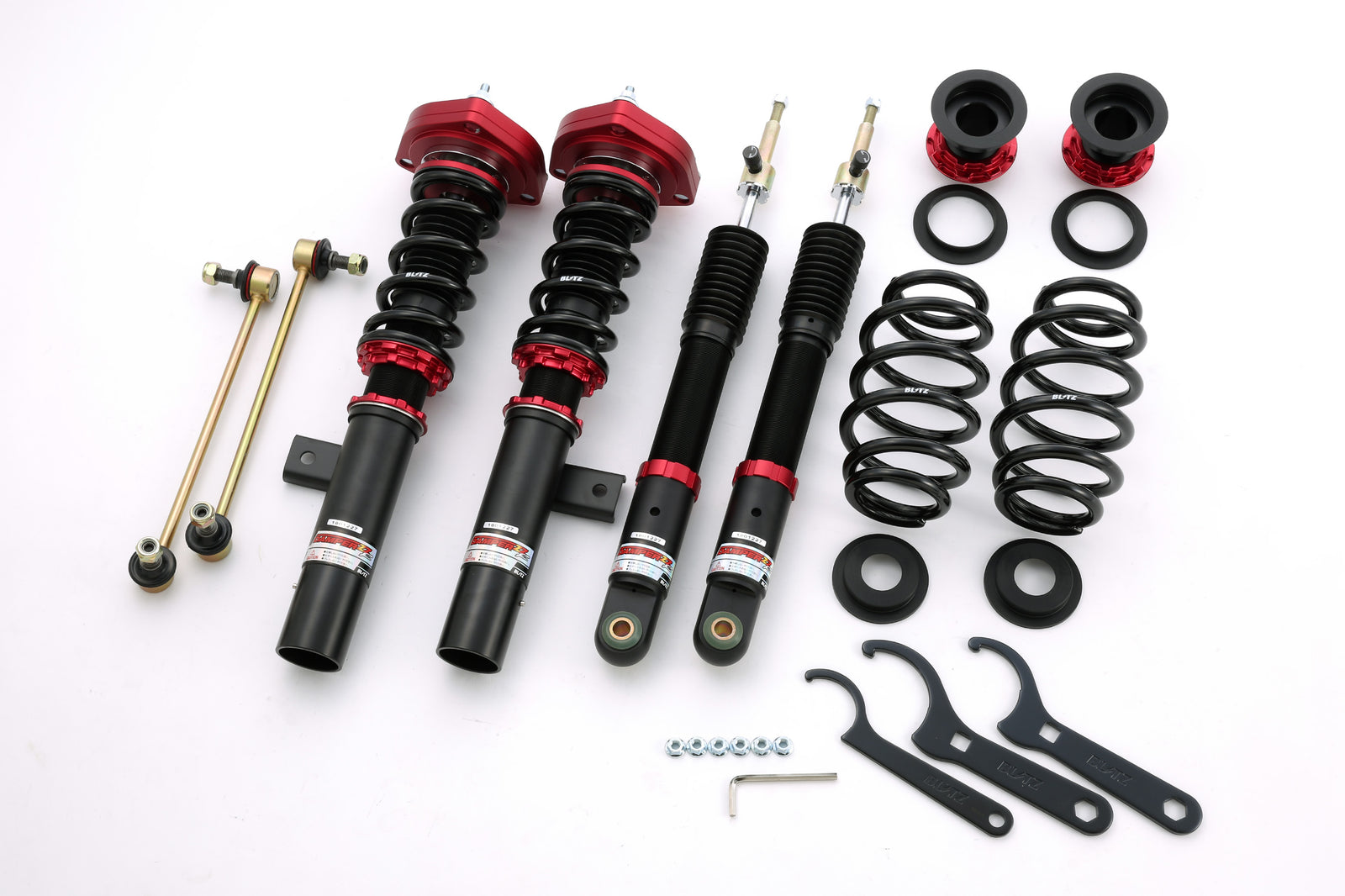 BLITZ ZZ-R COILOVER SUSPENSION SET FOR VOLKSWAGEN GOLF VI TSI HIGHLINE ABA-1KCAV DBA-1KCAV CAV 92485