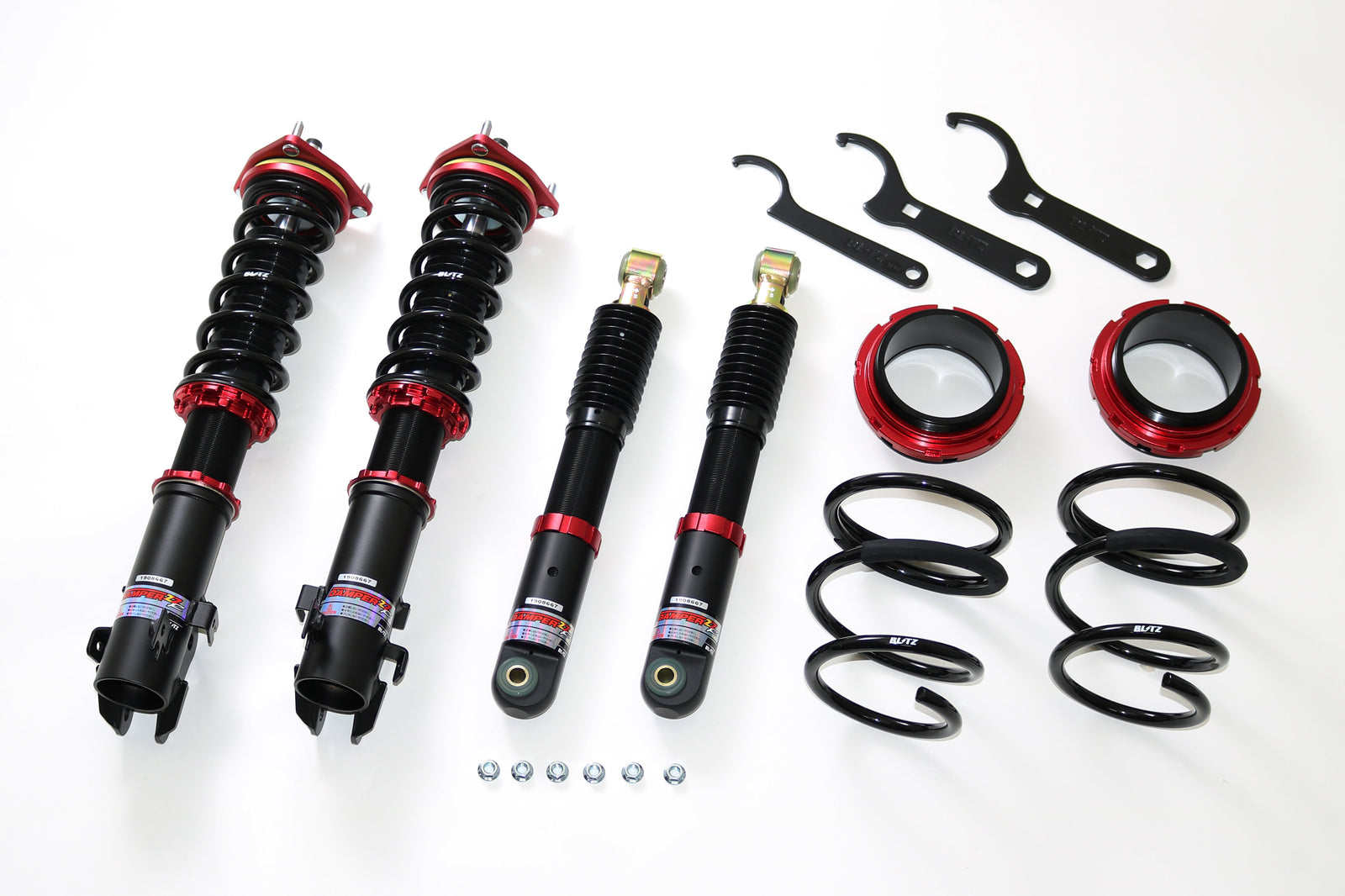 BLITZ ZZ-R COILOVER SUSPENSION SET FOR SUBARU DIAS WAGON S331N KF-DET 92501