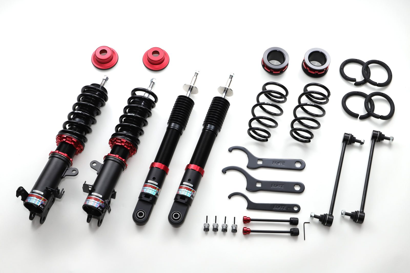 BLITZ ZZ-R COILOVER SUSPENSION SET FOR SUZUKI SOLIO MA26S MA36S MA46S K12C-PB05A 92502