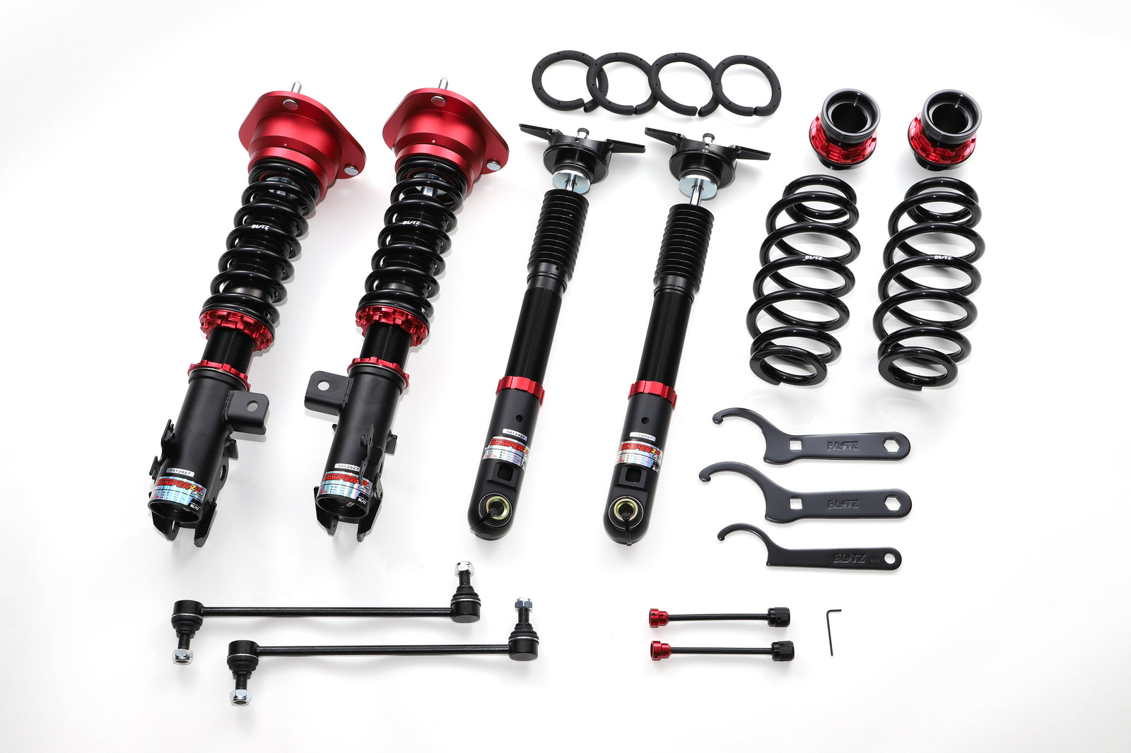 BLITZ ZZ-R COILOVER SUSPENSION SET FOR TOYOTA C-HR GR SPORT NGX10 8NR-FTS 92515