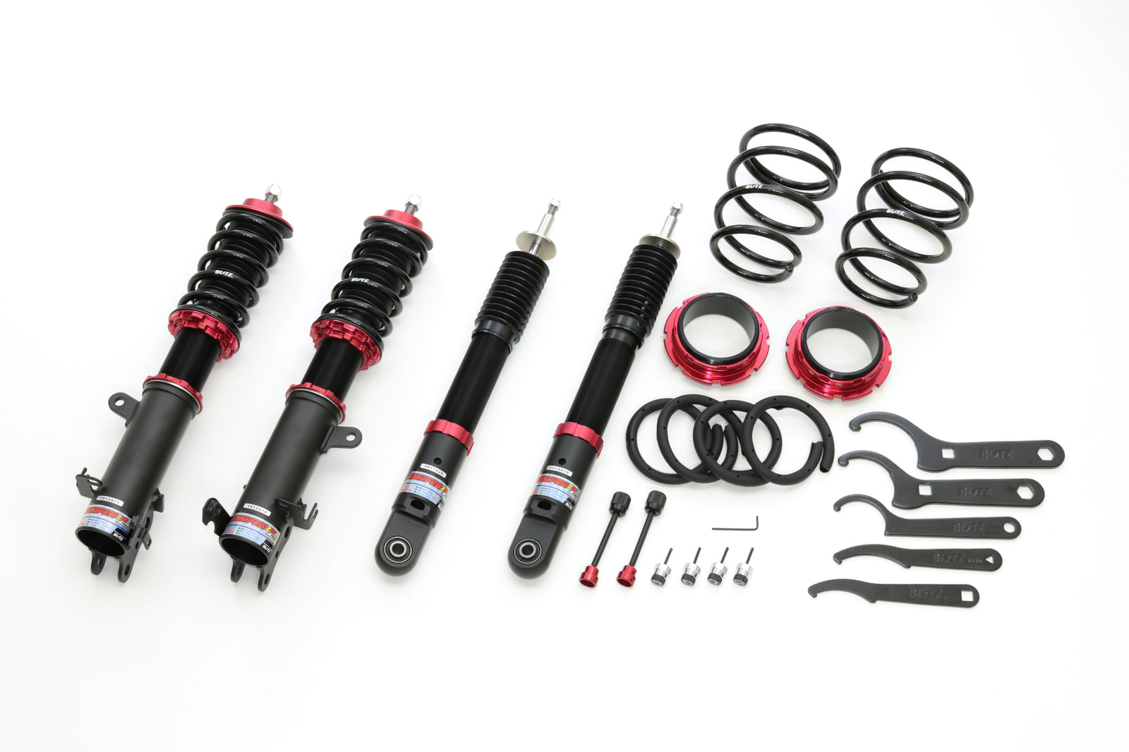 BLITZ ZZ-R COILOVER SUSPENSION SET FOR SUZUKI SPACIA MK53S R06A-WA05A 92529