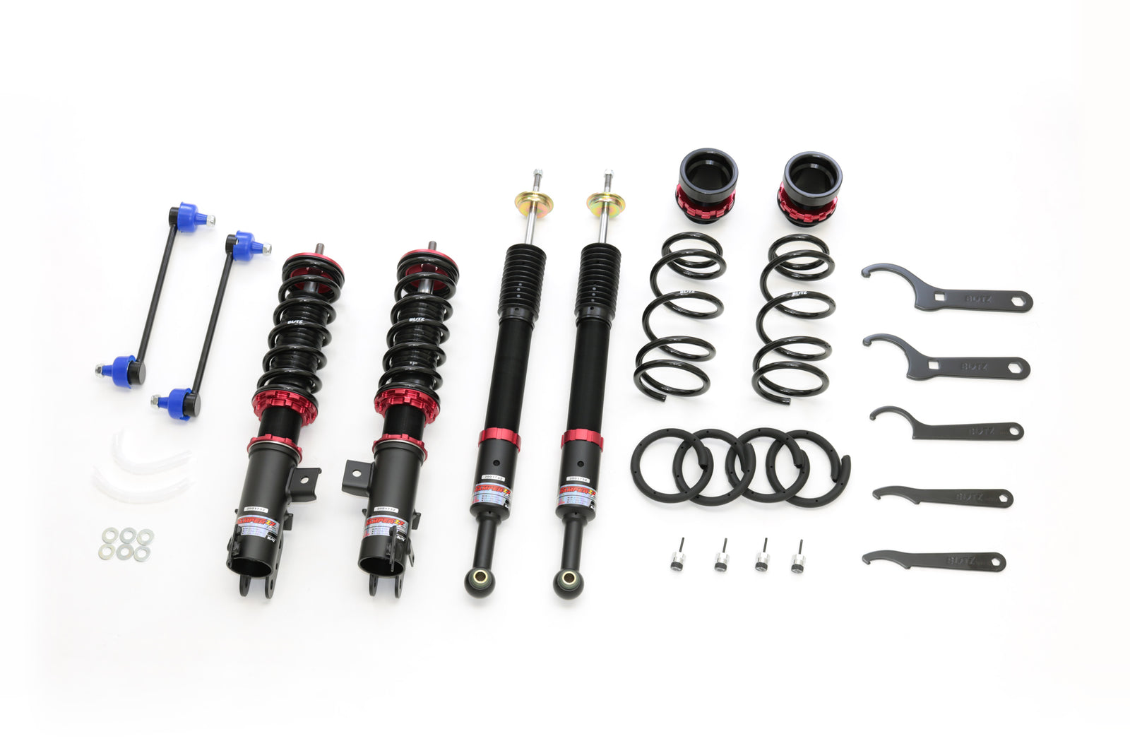 BLITZ ZZ-R COILOVER SUSPENSION SET FOR SUBARU CHIFFON CUSTOM LA650F KF(TURBO NA) 92537