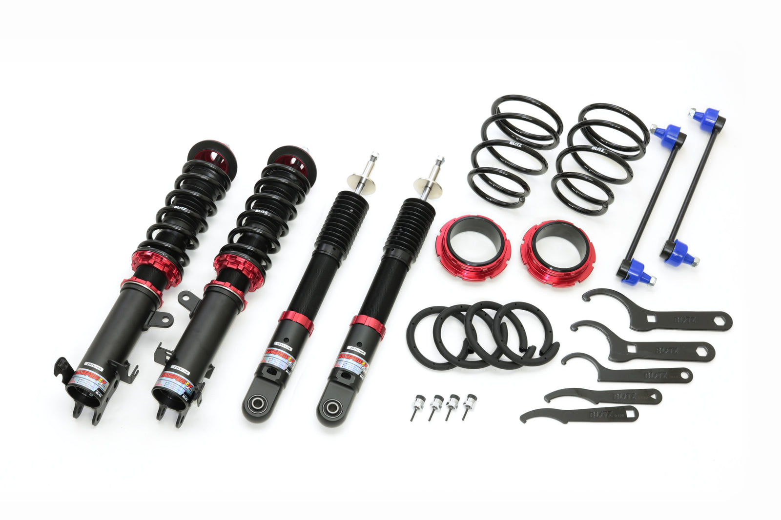 BLITZ ZZ-R COILOVER SUSPENSION SET FOR SUZUKI HUSTLER MR92S R06D-WA04C 92555
