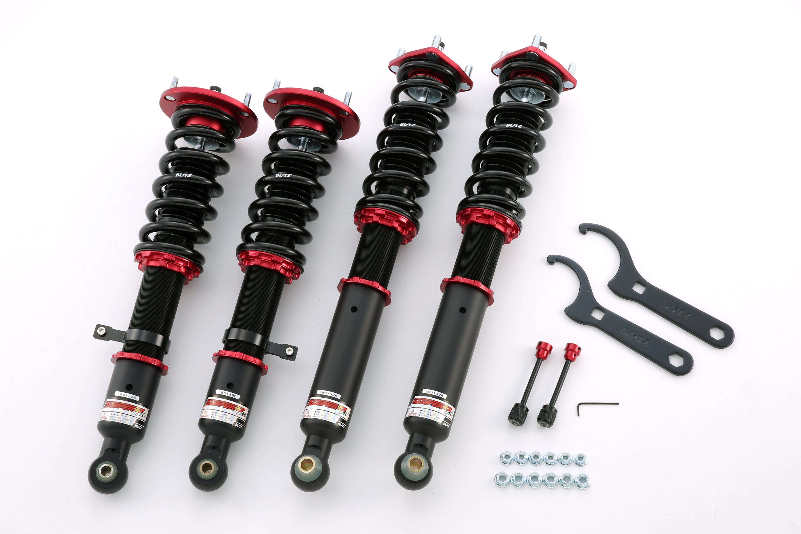 BLITZ ZZ-R COILOVER SUSPENSION SET FOR TOYOTA GR86 ZN8 FA24 92467