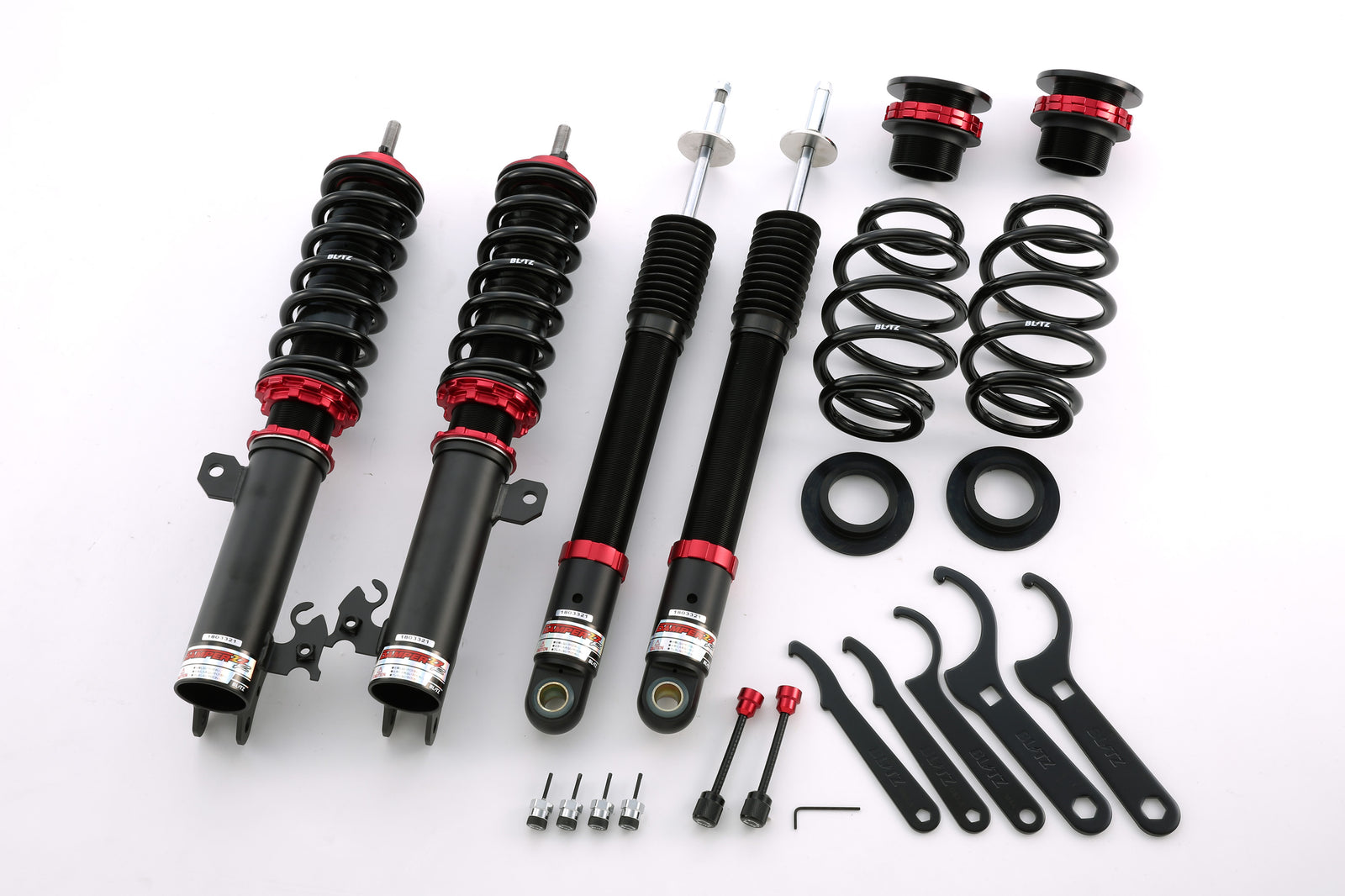 BLITZ ZZ-R COILOVER SUSPENSION SET FOR SUZUKI SPLASH XB32S K12B 92775